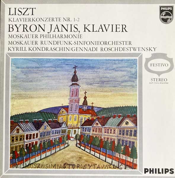 Franz Liszt - Byron Janis – Klavierkonzerte Nr. 1-2