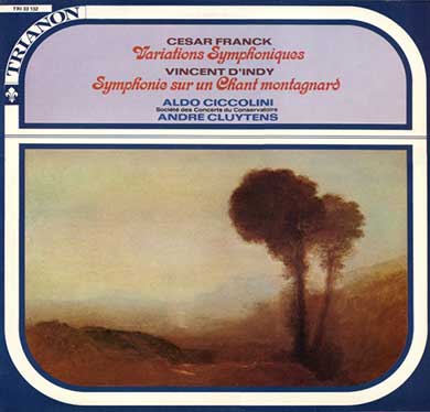 Cesar Franck / Vincent d'Indy - Variations Symphoniques / Symphonie Sur Un Chant Montagnard
