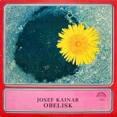 Josef Kainar – Obelisk
