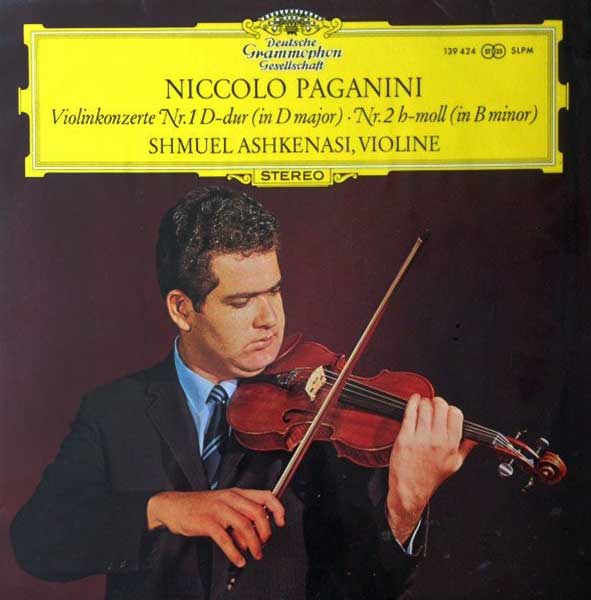 Niccolo Paganini - Shmuel Ashkenasi – Violinkonzerte Nr.1 D-dur (In D Major) • Nr.2 H-moll (In B Minor)