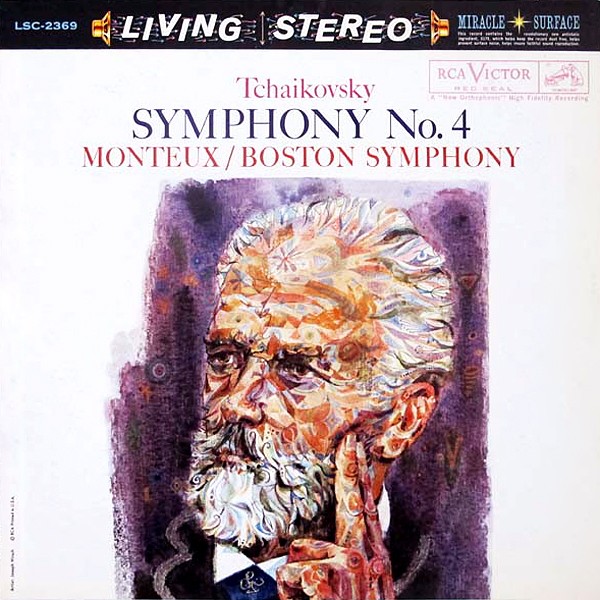 Boston Symphony Orchestra, Pierre Monteux, Pyotr Ilyich Tchaikovsky Symphony No. 4