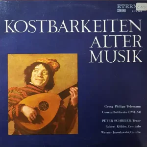 teleannschreiereterna Georg Philipp Telemann - Peter Schreier, Robert Köbler, Werner Jaroslawski – Generalbaßlieder (1733-34)