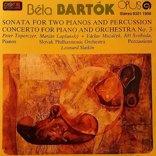Béla Bartók - Sonata For Two Pianos