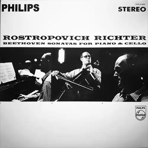 Rostropovich, Richter, Beethoven – Sonatas For Piano & Cello
