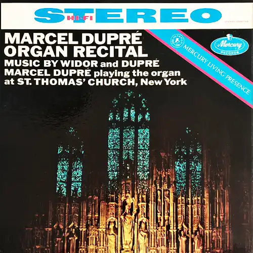 Organ Recital: Music By Widor And Dupré
